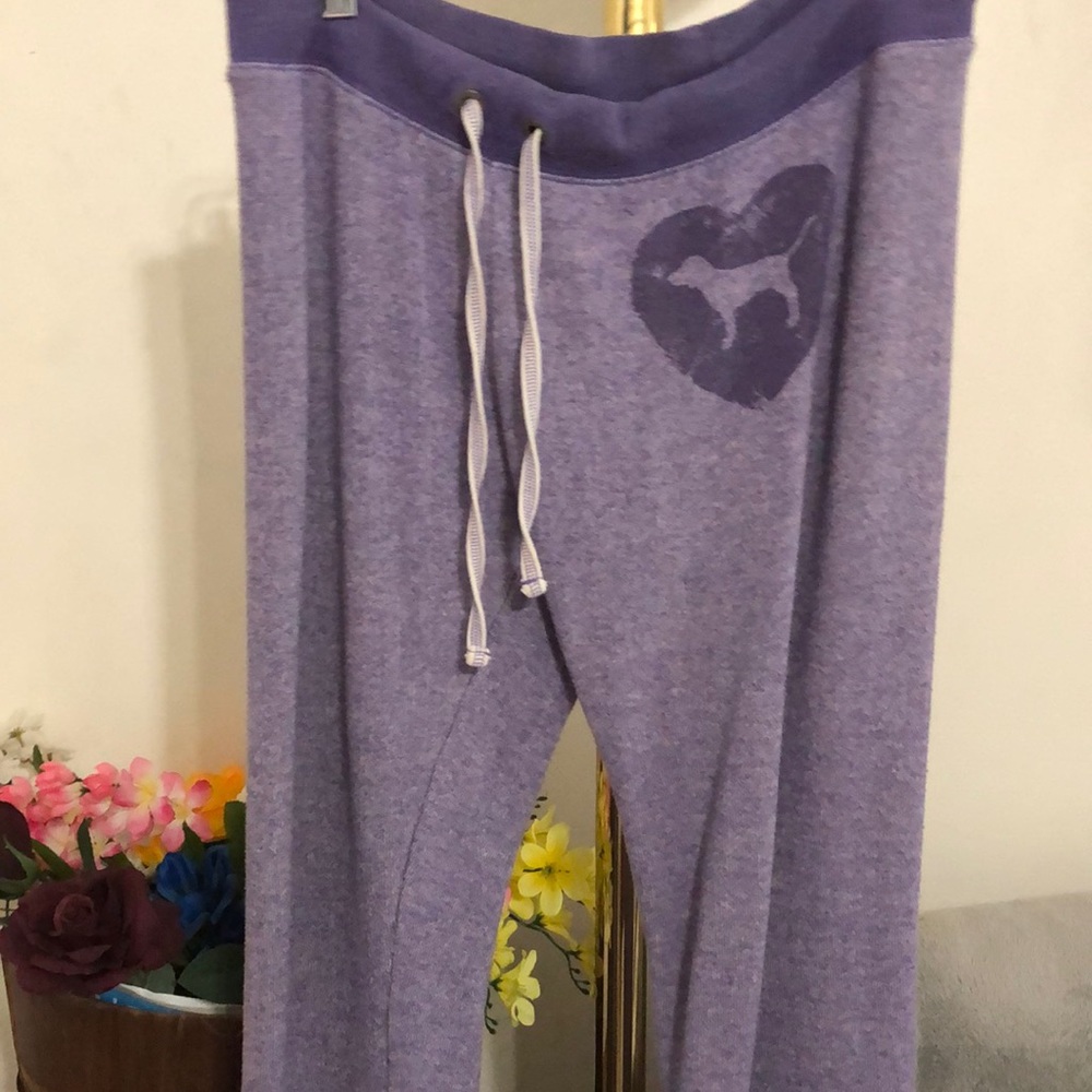 Pink Victoria secret sweatpants